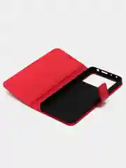 Красный чехол-книжка с магнитной застежкой для Xiaomi Poco X4 Pro 5G (Сяоми Поко Х4 Про 5г)