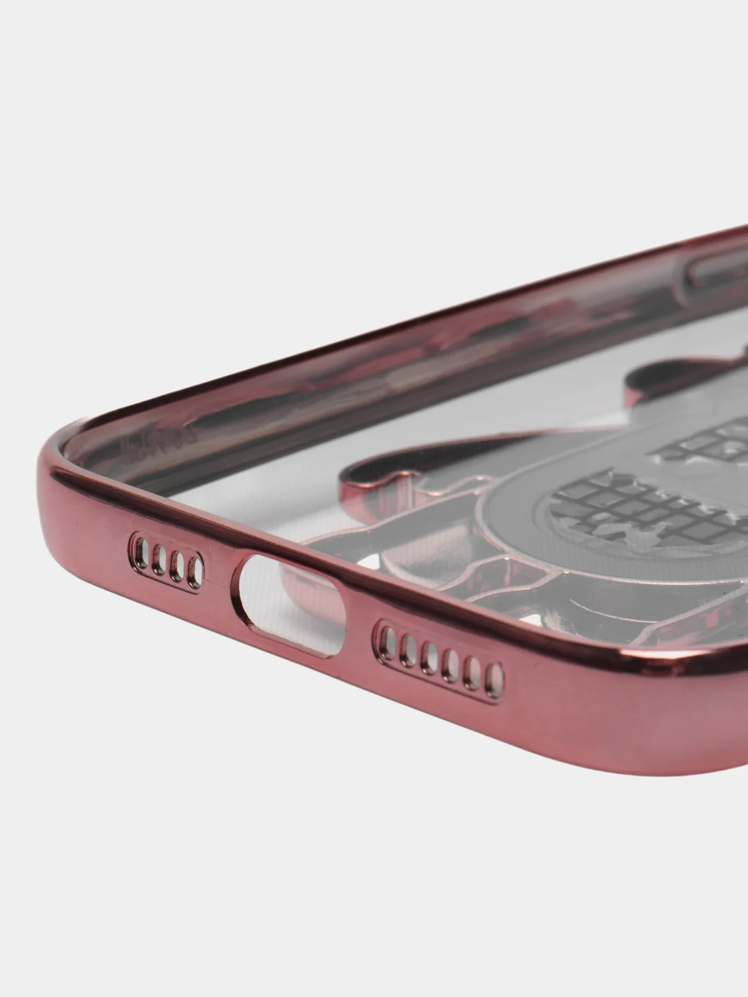 Розовый чехол с подставкой в форме человека для iPhone 14, 14 Pro, 14 Pro Max, 14 Plus