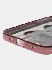 Розовый чехол с подставкой в форме человека для iPhone 14, 14 Pro, 14 Pro Max, 14 Plus