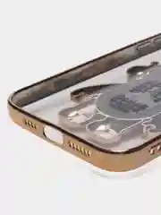 Карамельный чехол с подставкой в форме человека для iPhone 14, 14 Pro, 14 Pro Max, 14 Plus