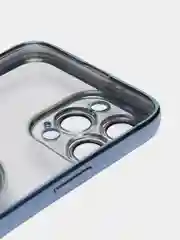 Голубой чехол с подставкой, в форме человека, защитой камеры, для iPhone 11, 13, 13 Pro, 13 Pro Max