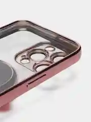 Розовый чехол с подставкой, в форме человека, защитой камеры, для iPhone 11, 13, 13 Pro, 13 Pro Max