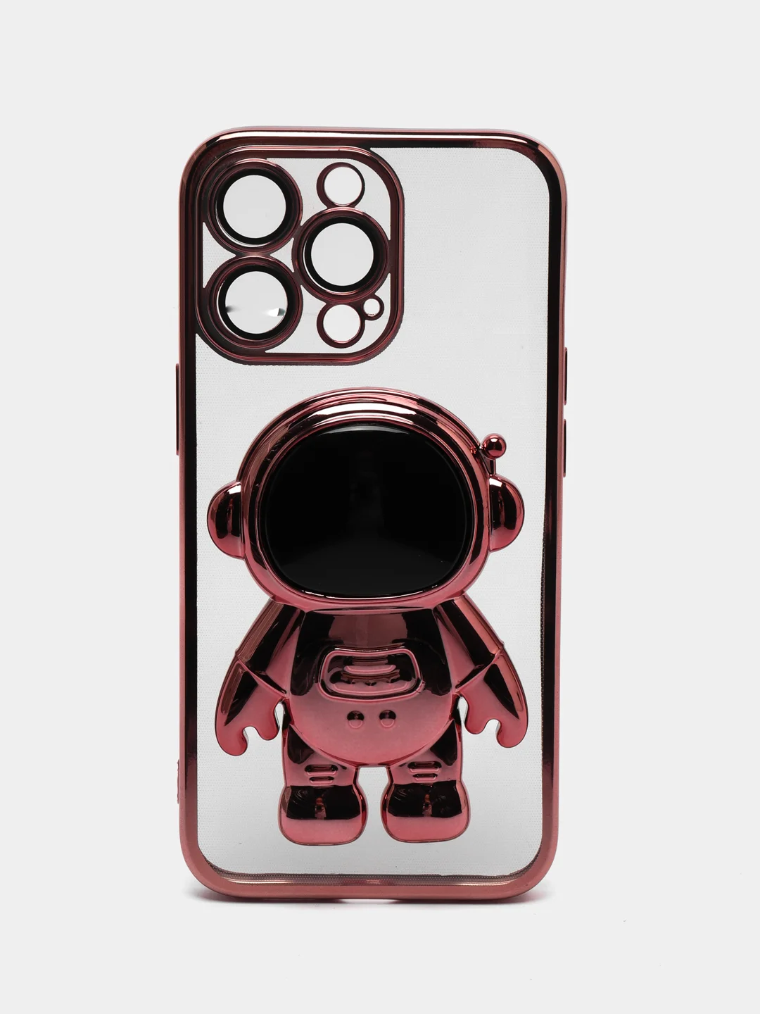 Розовый чехол с подставкой, в форме человека, защитой камеры, для iPhone 11, 13, 13 Pro, 13 Pro Max