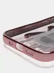 Розовый чехол с подставкой, в форме человека, защитой камеры, для iPhone 11, 13, 13 Pro, 13 Pro Max