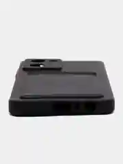 Черный силиконовый чехол для Realme 10 4G (Реалми 10 4 Джи), с карманом для карт