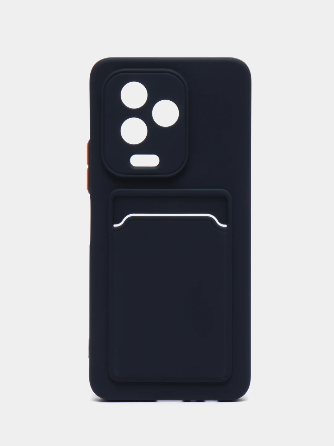 Темно-синий силиконовый чехол Infinix Note 12 2023 / Note 12 PRO 4G, прозрачный