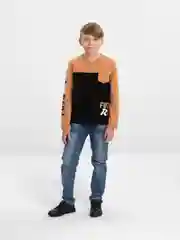 Коричневый свитшот для мальчика Bonito kids