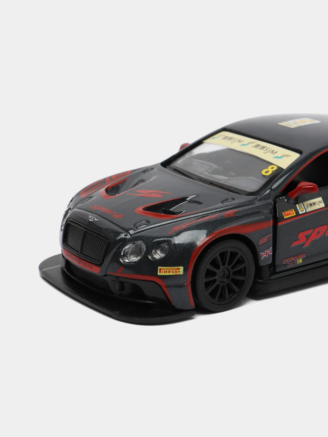 Машинка металлическая 1:43 Bentley Continental GT3, 17,5 см JB1251564