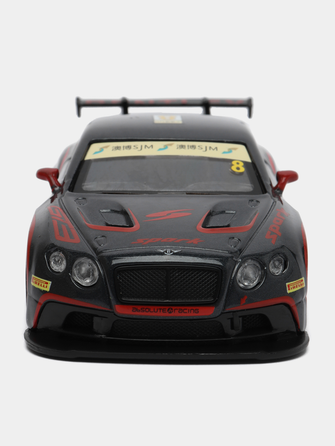 Машинка металлическая 1:43 Bentley Continental GT3, 17,5 см JB1251564  купить по цене 650 ₽ в интернет-магазине KazanExpress