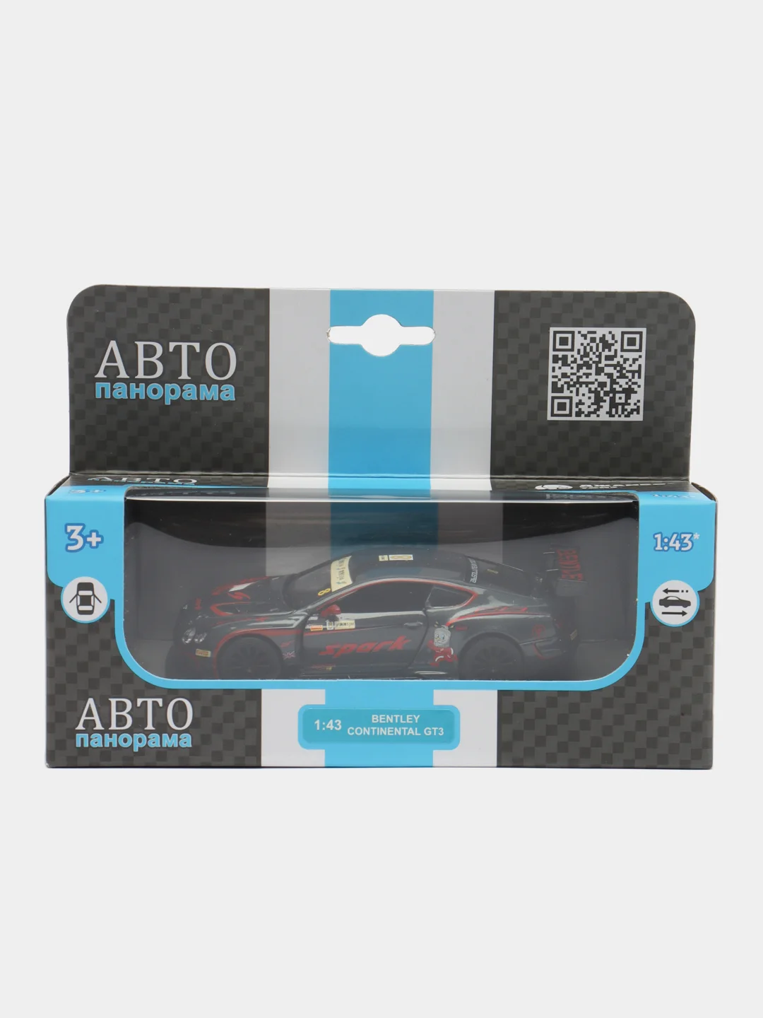 Машинка металлическая 1:43 Bentley Continental GT3, 17,5 см JB1251564