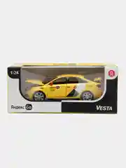 Машинка металлическая Яндекс Go 1:24 LADA VESTA 24 см JB1251345