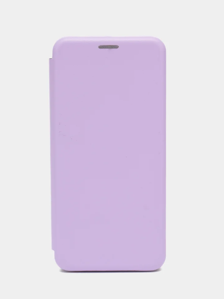 Сиреневый чехол-книжка для Tecno Pova 4 Pro (Техно Пова 4 Про)