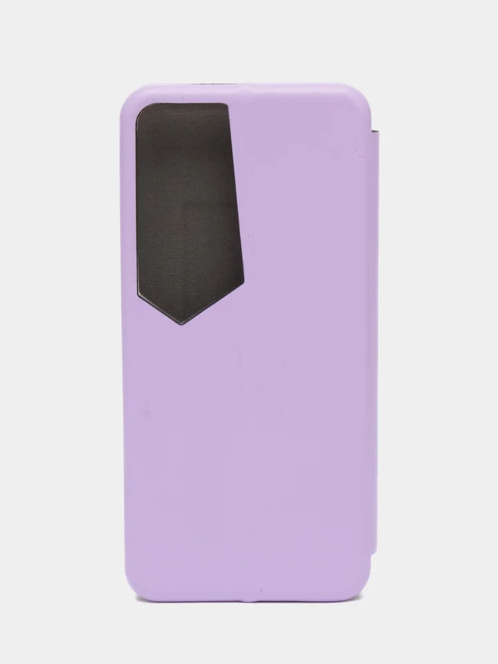 Сиреневый чехол-книжка для Tecno Pova 4 Pro (Техно Пова 4 Про)