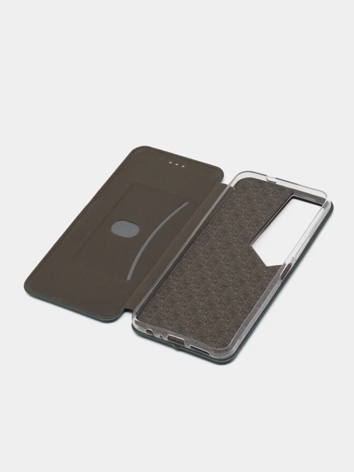 Зеленый чехол-книжка для Tecno Pova 4 Pro (Техно Пова 4 Про)