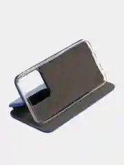 Синий чехол-книжка для Tecno Spark 8C / Spark Go 2022 (Техно Спарк 8С / Спарк Го 2022)