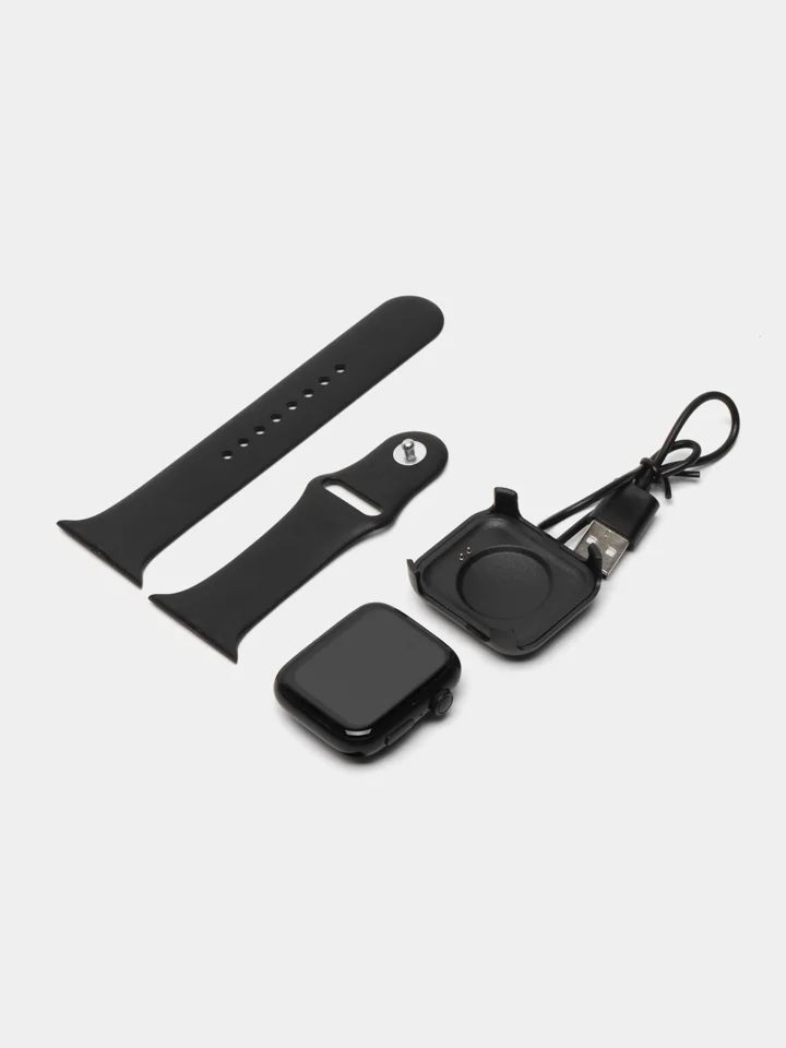 Черный смарт часы Smart Watch X7 Pro, 45 мм