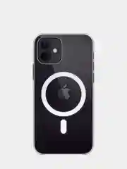 Чехол MagSafe для iPhone, прозрачный, силиконовый