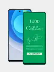 Черный защитная керамическая глянцевая пленка Tecno Camon 18 Camon 19 Pova Neo 2 Infinix Hot 11S
