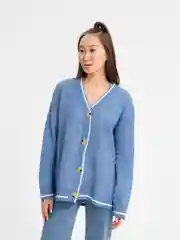 Голубой женский кардиган Tiffan