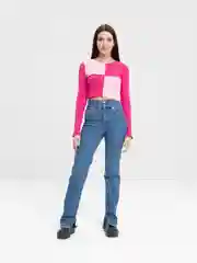 Розовый женский топ, на каждый день