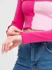 Розовый женский топ, на каждый день
