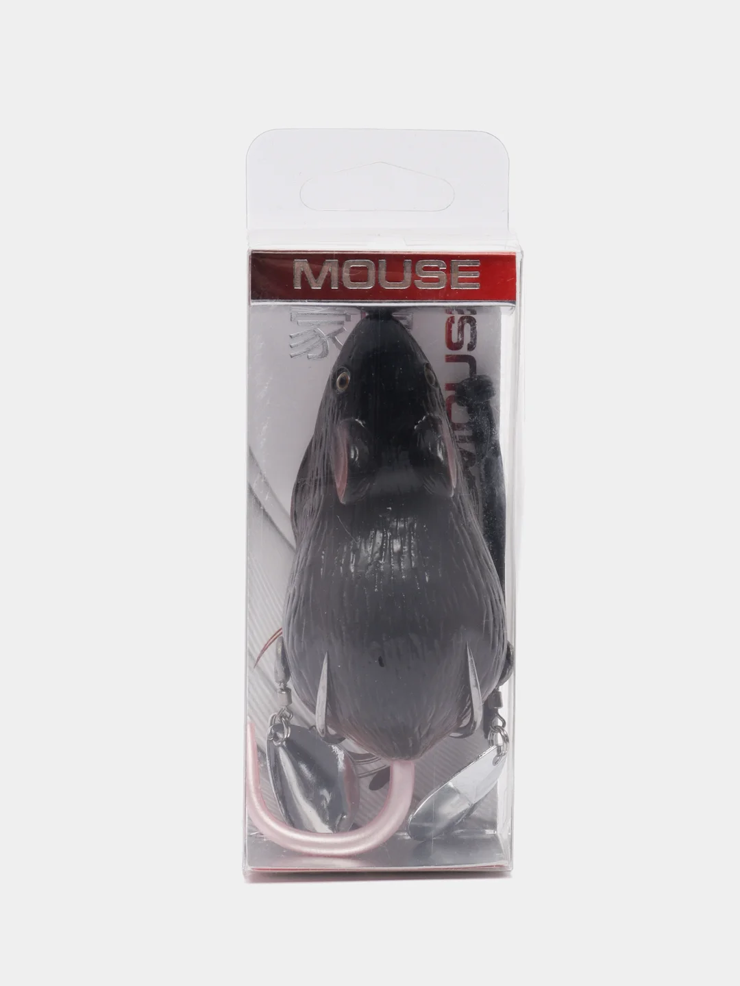 Тёмно-коричневый приманка мышь-незацепляйка Namazu Mouse, длина 75 мм, вес 26 гр