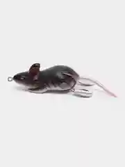 Тёмно-коричневый приманка мышь-незацепляйка Namazu Mouse, длина 75 мм, вес 26 гр