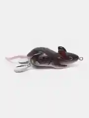 Тёмно-коричневый приманка мышь-незацепляйка Namazu Mouse, длина 75 мм, вес 26 гр