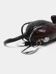 Багровый приманка мышь-незацепляйка Namazu Mouse, длина 75 мм, вес 26 гр