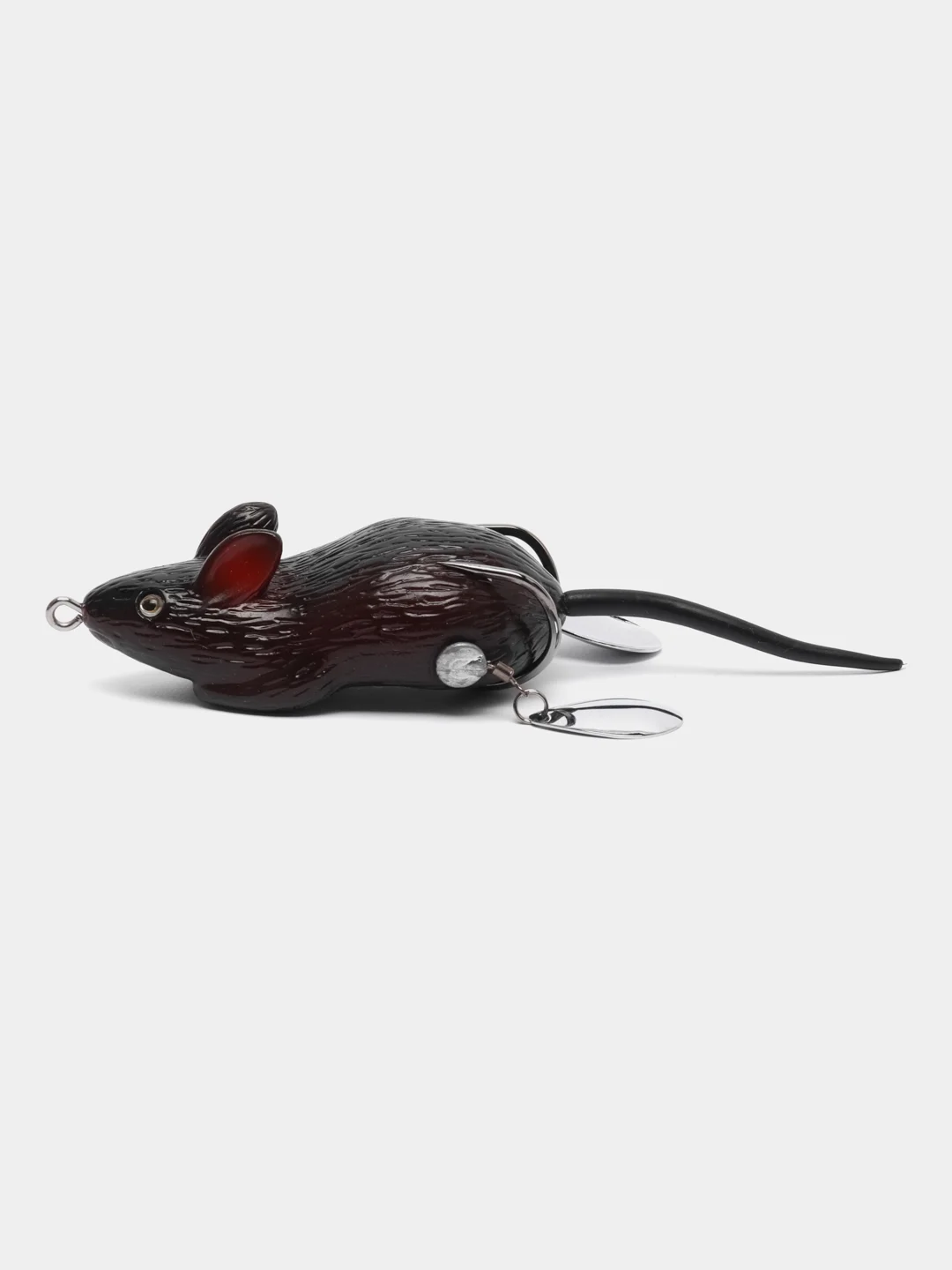 Багровый приманка мышь-незацепляйка Namazu Mouse, длина 75 мм, вес 26 гр