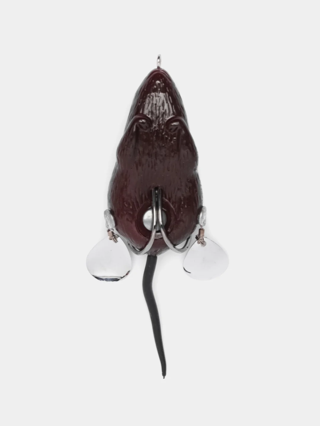 Багровый приманка мышь-незацепляйка Namazu Mouse, длина 75 мм, вес 26 гр