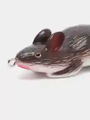 Светло-коричневый приманка мышь-незацепляйка Namazu Mouse, длина 75 мм, вес 26 гр