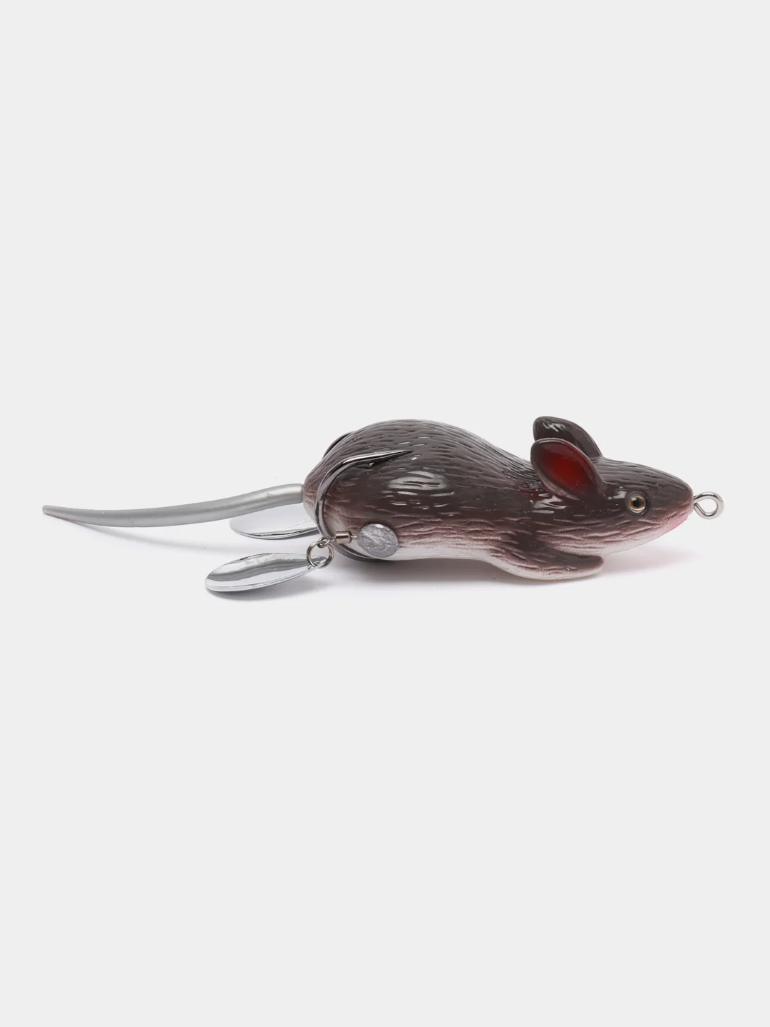 Светло-коричневый приманка мышь-незацепляйка Namazu Mouse, длина 75 мм, вес 26 гр