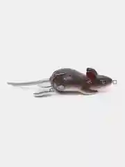 Светло-коричневый приманка мышь-незацепляйка Namazu Mouse, длина 75 мм, вес 26 гр