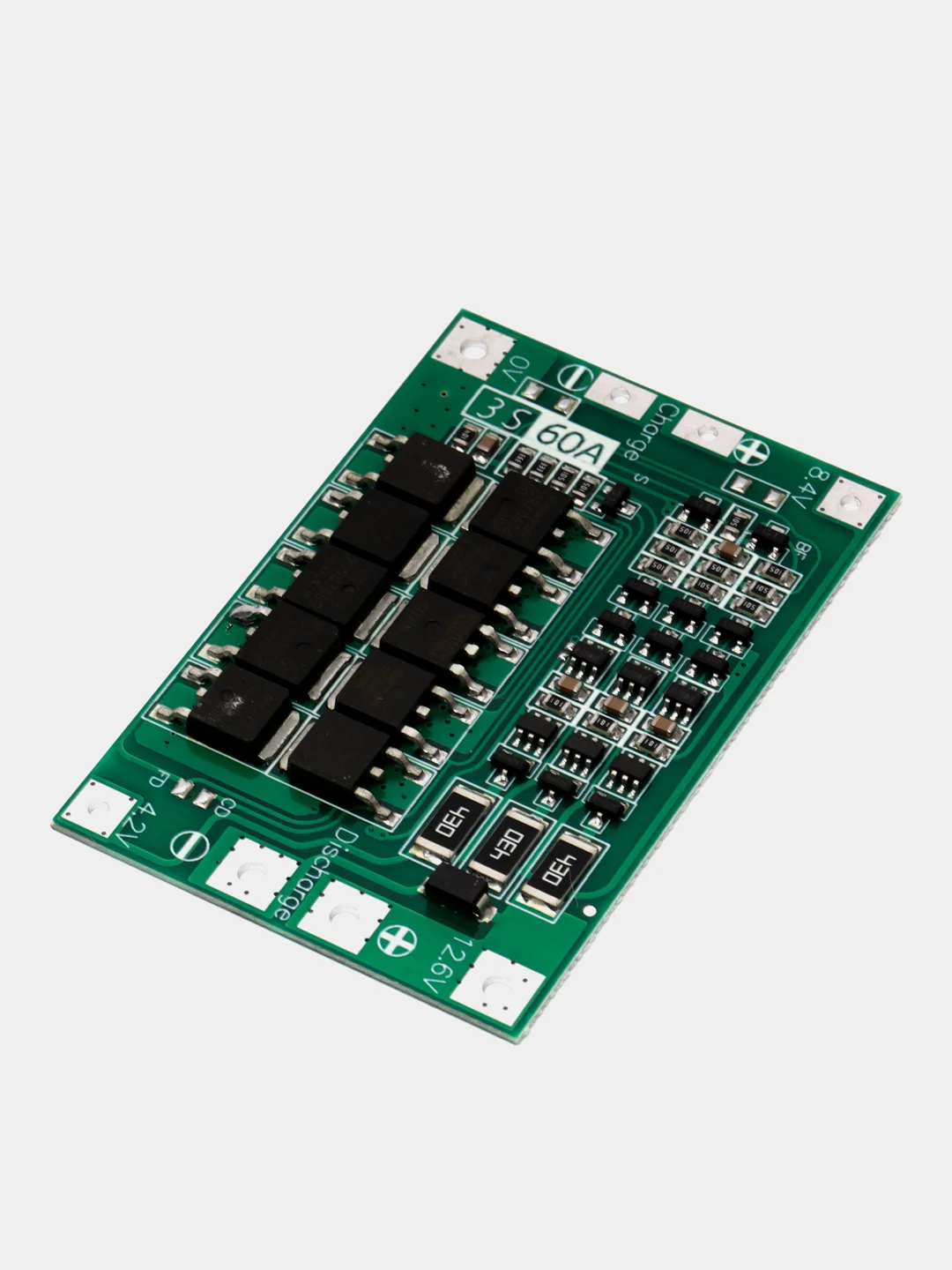Bms 3S 60A контроллер заряда/разряда Li-ion аккумуляторов с защитой и балансировкой