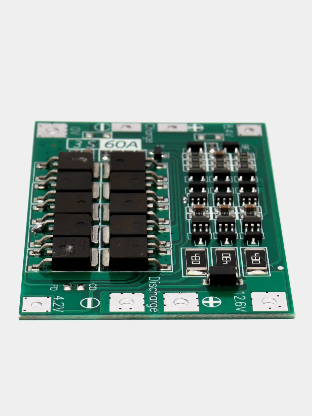Bms 3S 60A контроллер заряда/разряда Li-ion аккумуляторов с защитой и балансировкой