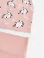 Кораллово-розовый комплект для девочки: детская шапка, снуд