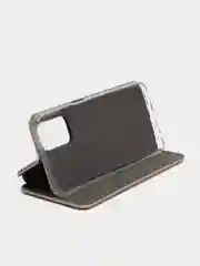 Золотой чехол-книжка для Realme 8 5G (Реалми 8 5G), из экокожи