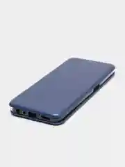 Голубой чехол-книжка для Realme 8 5G (Реалми 8 5G), из экокожи