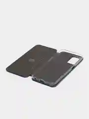 Голубой чехол-книжка для Realme 8 5G (Реалми 8 5G), из экокожи