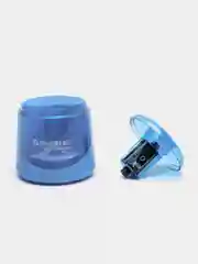 Точилка электрическая BRAUBERG DOUBLE BLADE, двойное лезвие, питание от 2 батареек AA