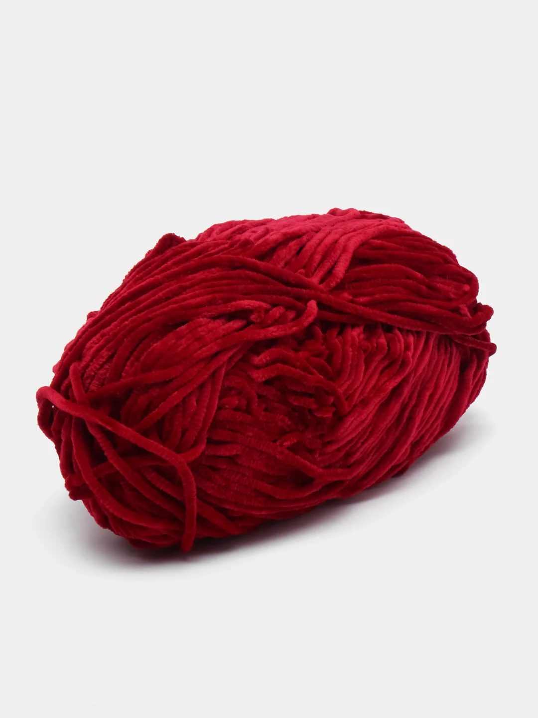 Бордовый пряжа плюшевая YarnArt Velour, 100 г, 170 м (Пряжа Велюровая)