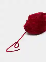 Бордовый пряжа плюшевая YarnArt Velour, 100 г, 170 м (Пряжа Велюровая)