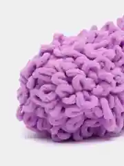 Сиреневый пряжа Alize Puffy Fine, петельки маленькие, 100 г, 14 м