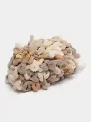 Светло-коричневый пряжа Alize Puffy Color, петельки большие, 100 г, 9 м