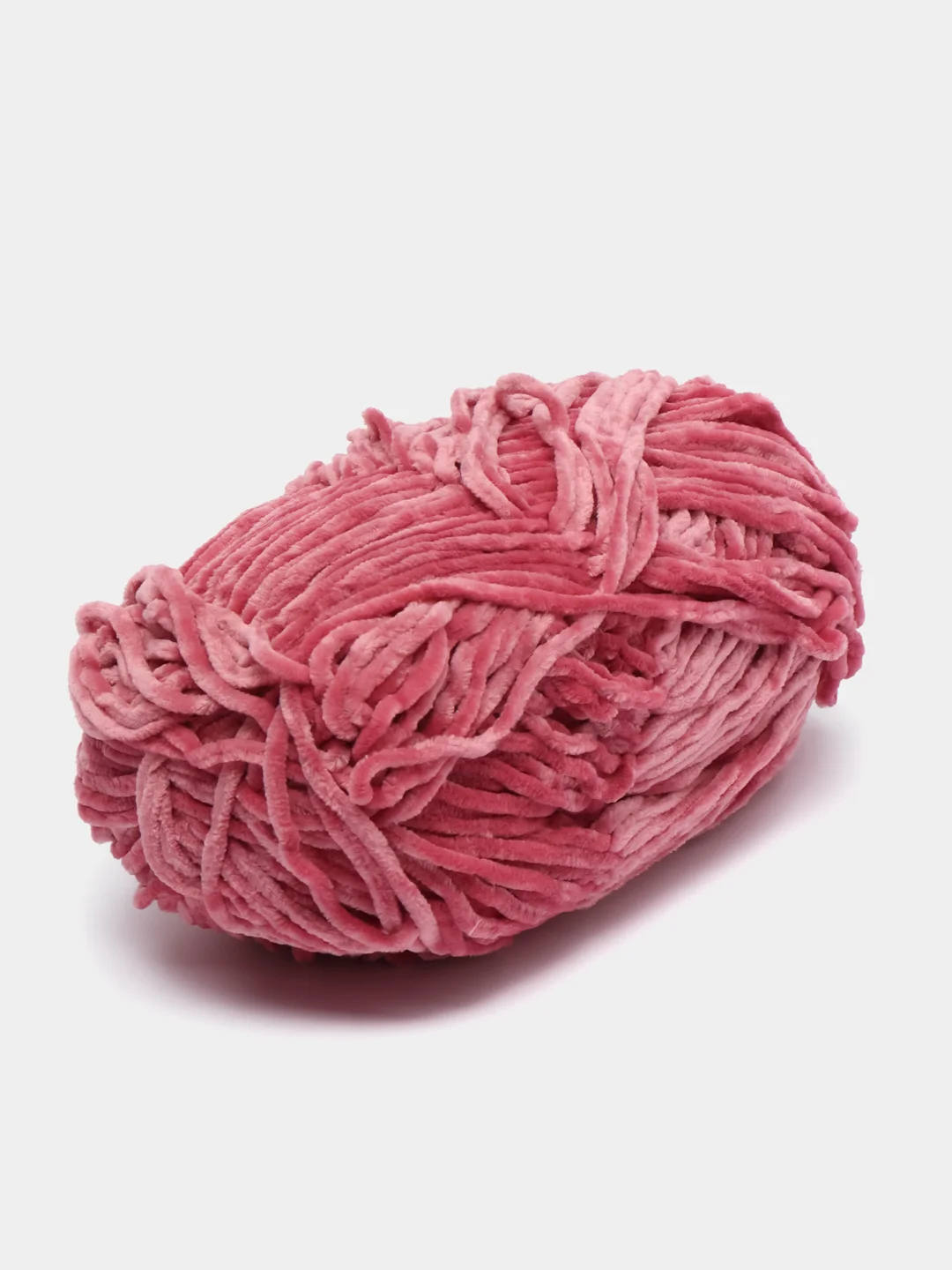 Тёмно-розовый пряжа плюшевая YarnArt Velour, 100 г, 170 м (Пряжа Велюровая)