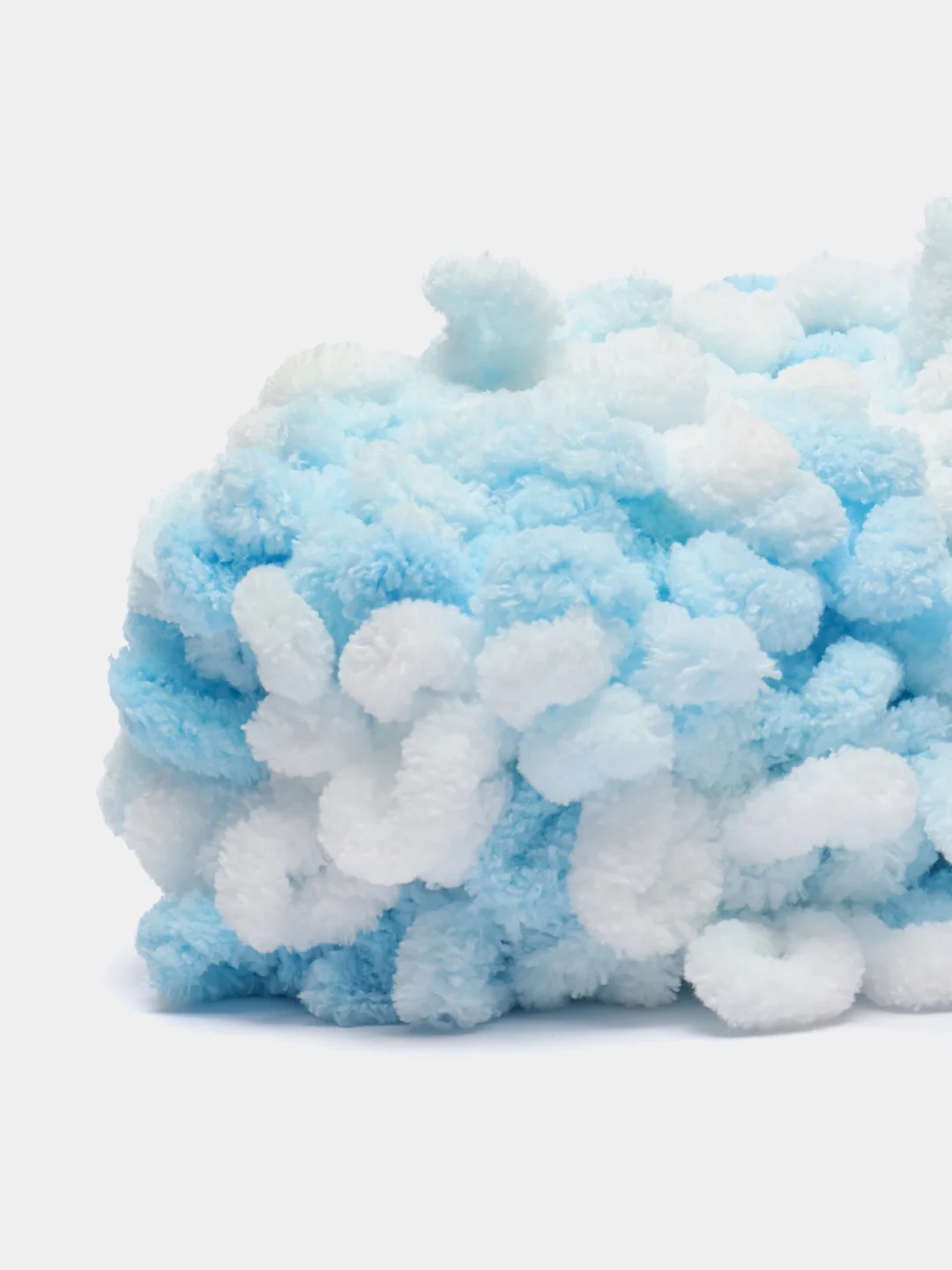 Ледяной пряжа Alize Puffy Color, петельки большие, 100 г, 9 м