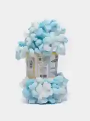 Ледяной пряжа Alize Puffy Color, петельки большие, 100 г, 9 м