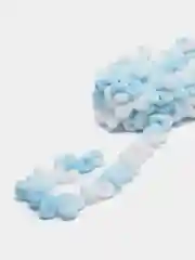 Ледяной пряжа Alize Puffy Color, петельки большие, 100 г, 9 м