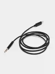 Черный кабель AUX-Lightning для iPhone, 3,5 jack, 1 м